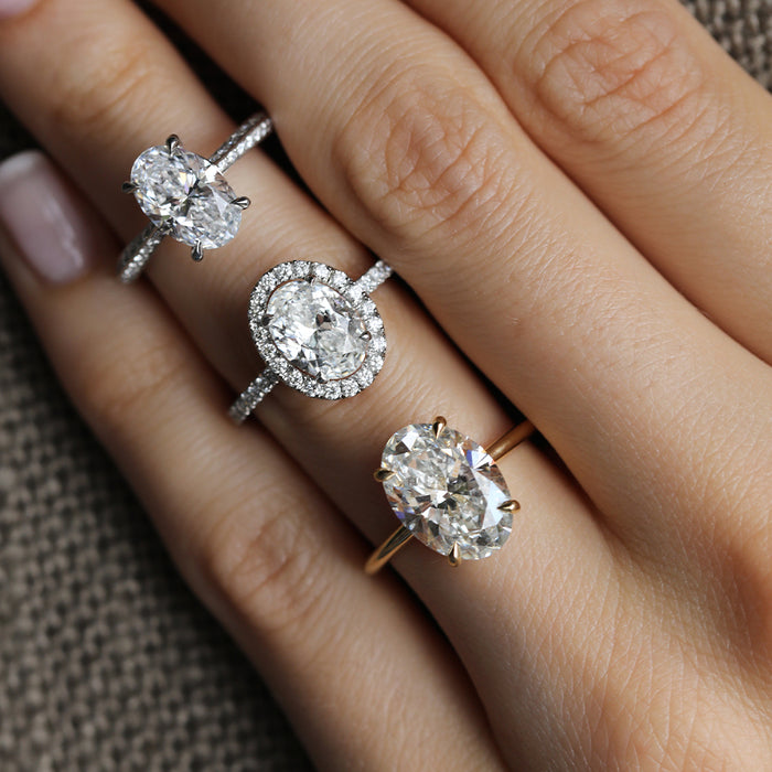Setting Styles for an Oval Cut Engagement Ring - Rachel Boston Jewellery