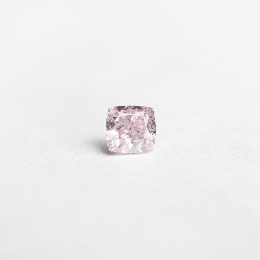 The 0.16ct 2.97x2.84x2.02mm GIA SI2 Fancy Pink Cushion Brilliant 🇦🇺 24096-01 by East London jeweller Rachel Boston | Discover our collections of unique and timeless engagement rings, wedding rings, and modern fine jewellery. - Rachel Boston Jewellery