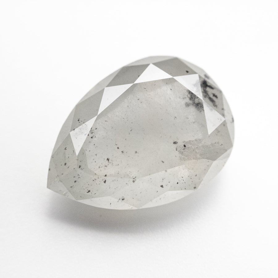The 3.88ct 12.08x8.74x4.22mm Pear Double Cut 18386-20 by East London jeweller Rachel Boston | Discover our collections of unique and timeless engagement rings, wedding rings, and modern fine jewellery. - Rachel Boston Jewellery