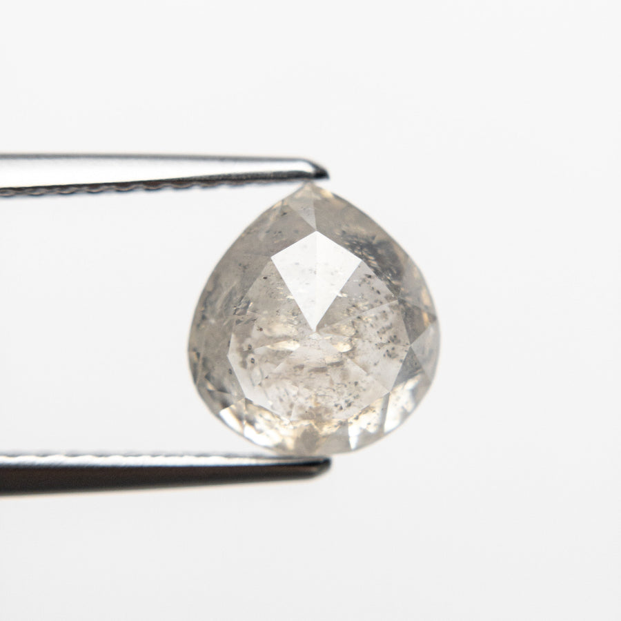The 2.16ct 8.35x7.77x4.30mm Pear Double Cut 18455-03 by East London jeweller Rachel Boston | Discover our collections of unique and timeless engagement rings, wedding rings, and modern fine jewellery. - Rachel Boston Jewellery