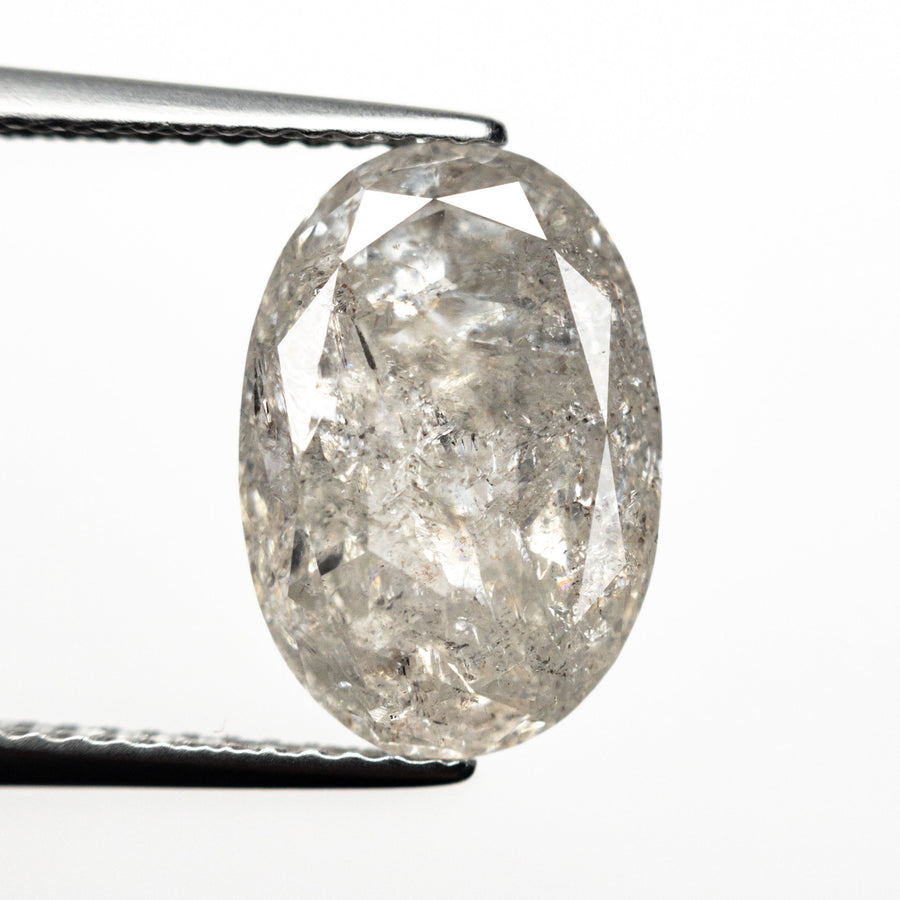 The 4.77ct 12.83x8.82x4.64mm Oval Double Cut 19608-09 by East London jeweller Rachel Boston | Discover our collections of unique and timeless engagement rings, wedding rings, and modern fine jewellery. - Rachel Boston Jewellery