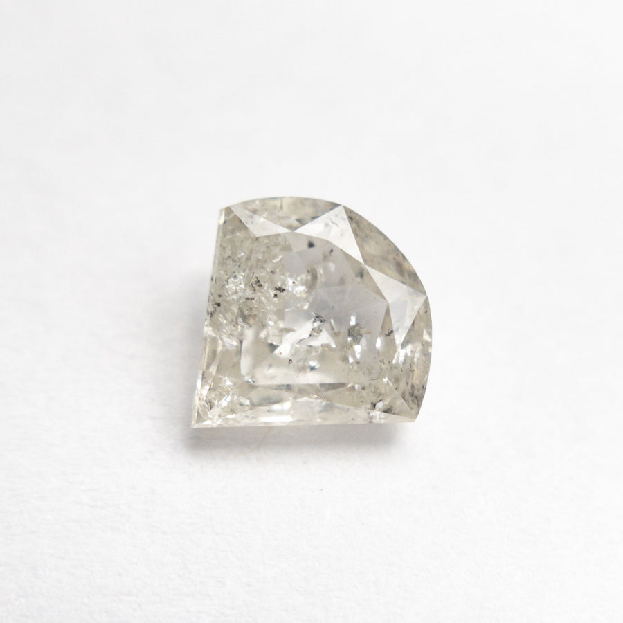 The 1.50ct 8.37x8.06x3.28mm Fan Double Cut 19617-14 by East London jeweller Rachel Boston | Discover our collections of unique and timeless engagement rings, wedding rings, and modern fine jewellery. - Rachel Boston Jewellery