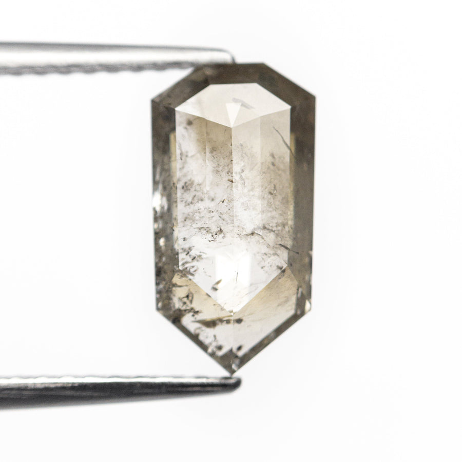 The 2.22ct 11.09x5.93x3.28mm Shield Step Cut 19621-24 by East London jeweller Rachel Boston | Discover our collections of unique and timeless engagement rings, wedding rings, and modern fine jewellery. - Rachel Boston Jewellery