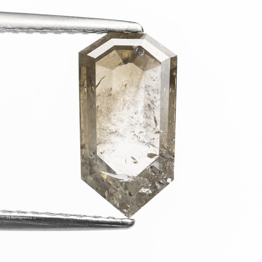 The 2.22ct 11.09x5.93x3.28mm Shield Step Cut 19621-24 by East London jeweller Rachel Boston | Discover our collections of unique and timeless engagement rings, wedding rings, and modern fine jewellery. - Rachel Boston Jewellery