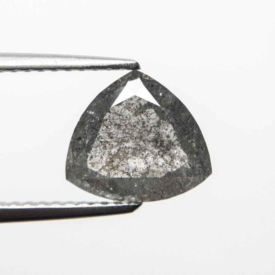 The 1.83ct 9.11x8.32x3.14mm Trillion Double Cut 19622-31 by East London jeweller Rachel Boston | Discover our collections of unique and timeless engagement rings, wedding rings, and modern fine jewellery. - Rachel Boston Jewellery