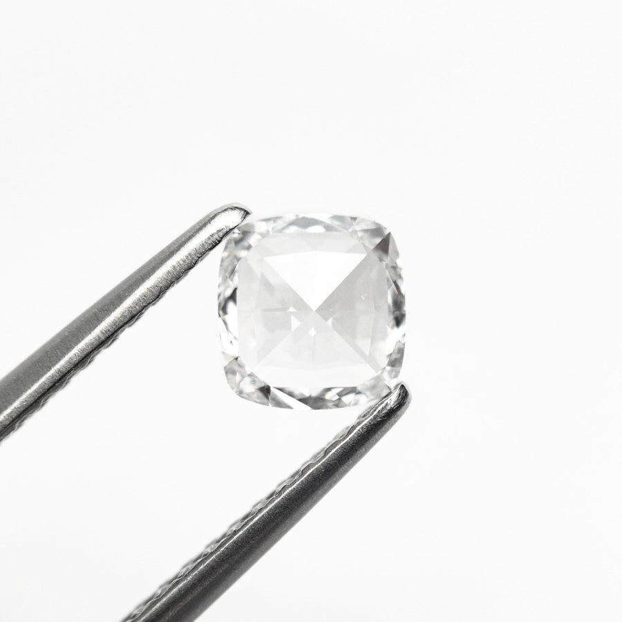 The 0.36ct 5.31x5.09x1.56mm VS2 E Cushion Rosecut 21390-01 by East London jeweller Rachel Boston | Discover our collections of unique and timeless engagement rings, wedding rings, and modern fine jewellery. - Rachel Boston Jewellery
