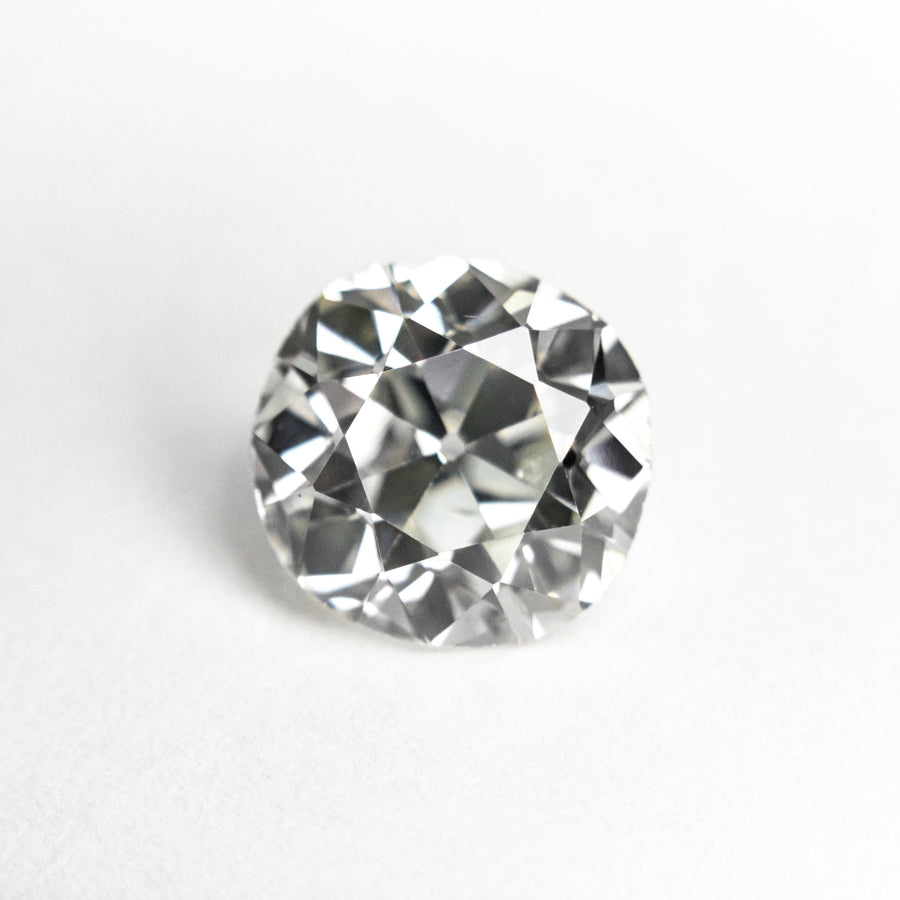 The 2.35ct 8.59x8.04x5.29mm GIA VS2 K Antique Old European Cut 21677-01 by East London jeweller Rachel Boston | Discover our collections of unique and timeless engagement rings, wedding rings, and modern fine jewellery. - Rachel Boston Jewellery