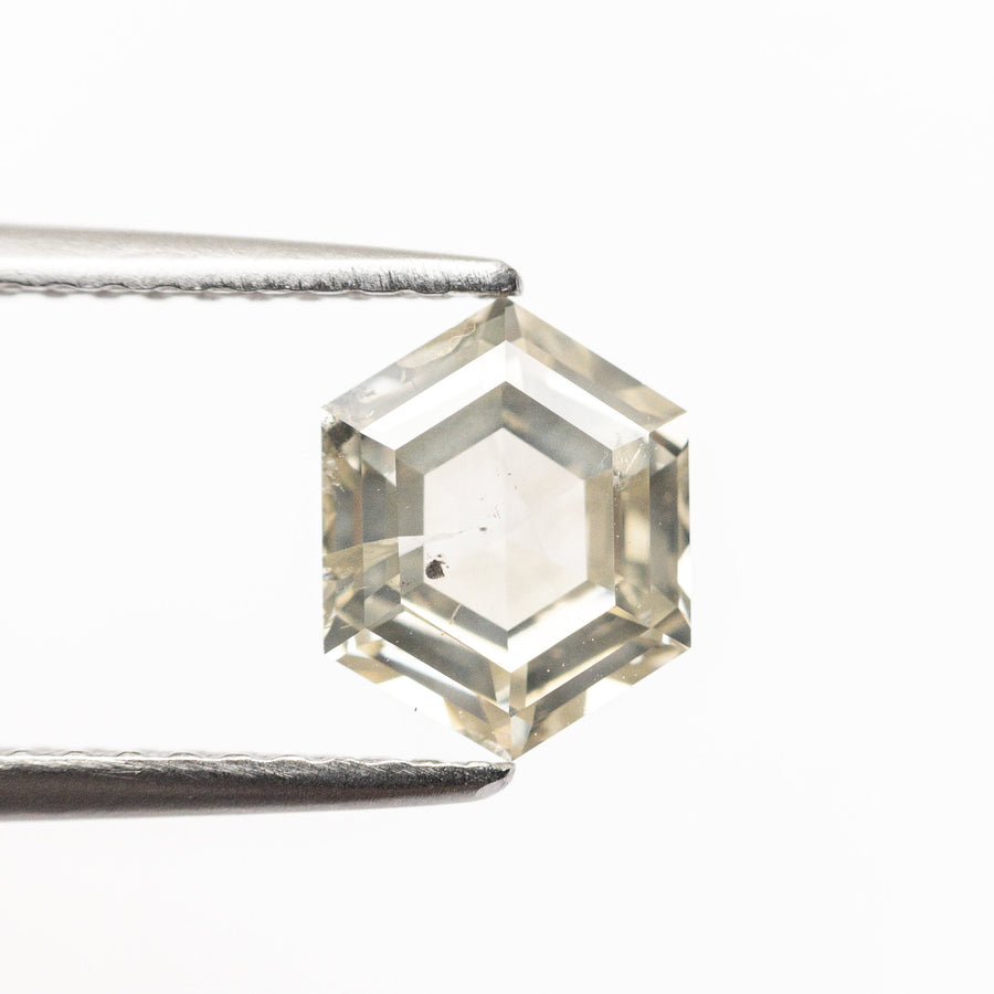 The 1.24ct 7.60x6.50x3.40mm Hexagon Double Cut 21879-04 by East London jeweller Rachel Boston | Discover our collections of unique and timeless engagement rings, wedding rings, and modern fine jewellery. - Rachel Boston Jewellery