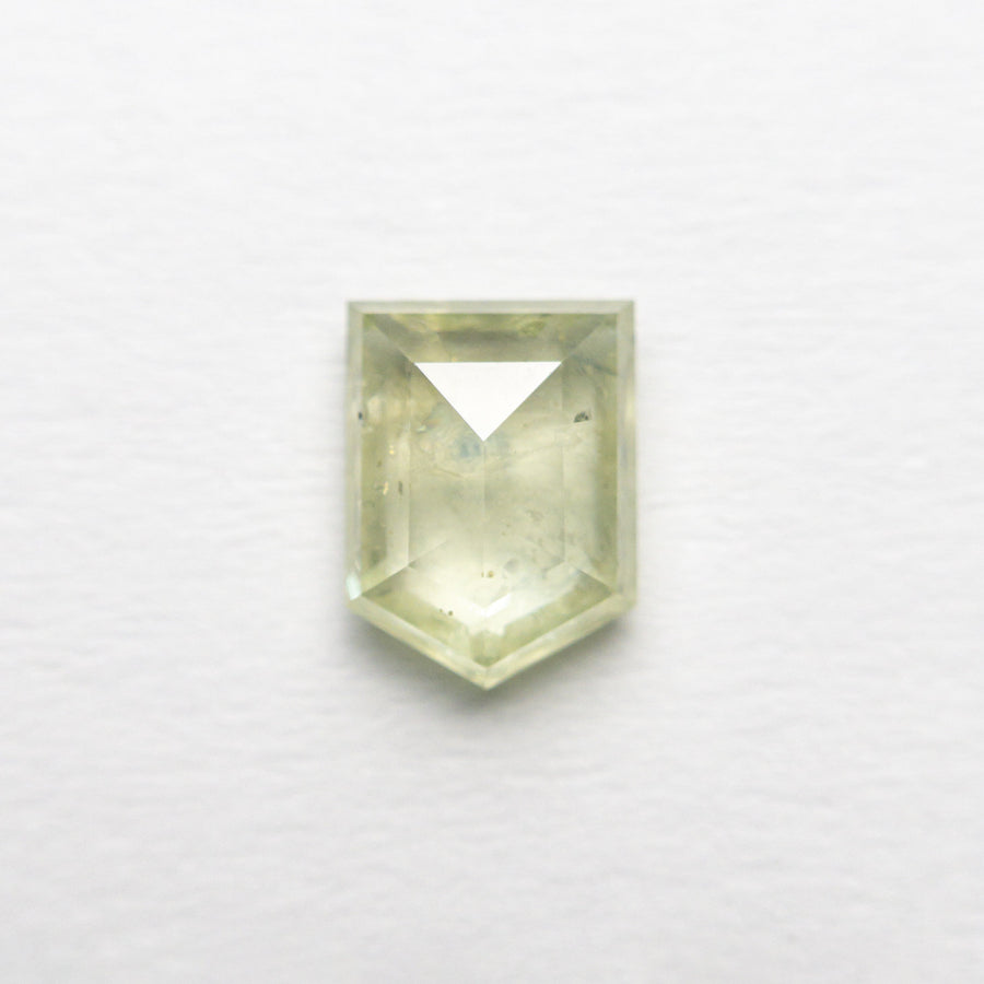The 1.00ct 6.48x4.85x2.63mm Shield Double Cut Sapphire 22434-86 by East London jeweller Rachel Boston | Discover our collections of unique and timeless engagement rings, wedding rings, and modern fine jewellery. - Rachel Boston Jewellery