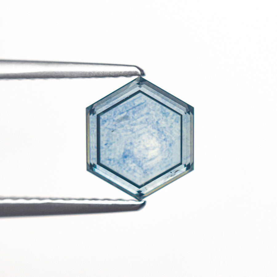 1.57ct 8.15x7.10x2.20mm Hexagon Portrait Cut Sapphire 23474-60 - Rachel Boston Jewellery