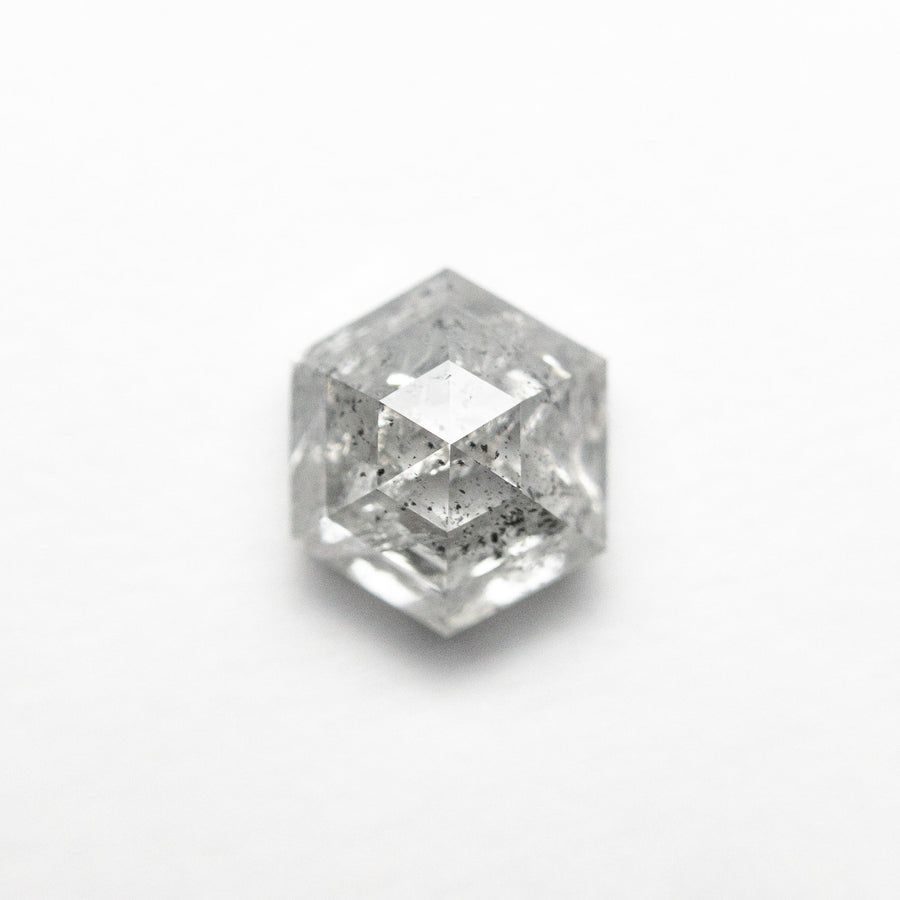 The 1.62ct 7.05x6.10x4.46mm Hexagon Step Cut 🇨🇦 23969-01 by East London jeweller Rachel Boston | Discover our collections of unique and timeless engagement rings, wedding rings, and modern fine jewellery. - Rachel Boston Jewellery