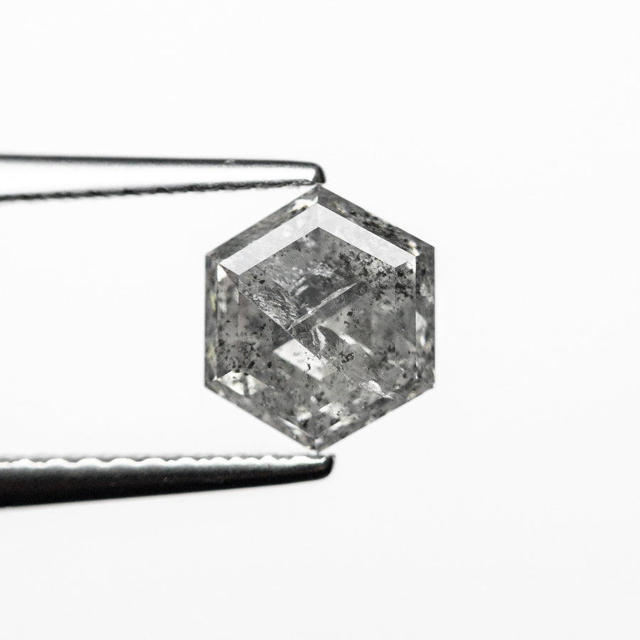 The 1.62ct 7.05x6.10x4.46mm Hexagon Step Cut 🇨🇦 23969-01 by East London jeweller Rachel Boston | Discover our collections of unique and timeless engagement rings, wedding rings, and modern fine jewellery. - Rachel Boston Jewellery