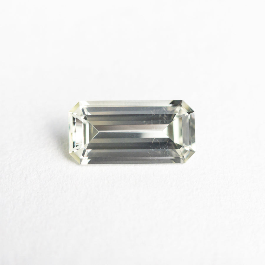 The 0.85ct 7.97x3.98x2.54mm Cut Corner Rectangle Step Cut Sapphire 23773-02 by East London jeweller Rachel Boston | Discover our collections of unique and timeless engagement rings, wedding rings, and modern fine jewellery. - Rachel Boston Jewellery