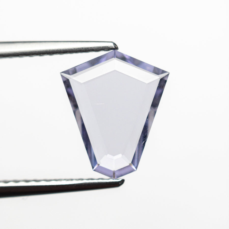 The 1.43ct 10.62x9.00x1.56mm Shield Portrait Cut Sapphire 23794-03 by East London jeweller Rachel Boston | Discover our collections of unique and timeless engagement rings, wedding rings, and modern fine jewellery. - Rachel Boston Jewellery