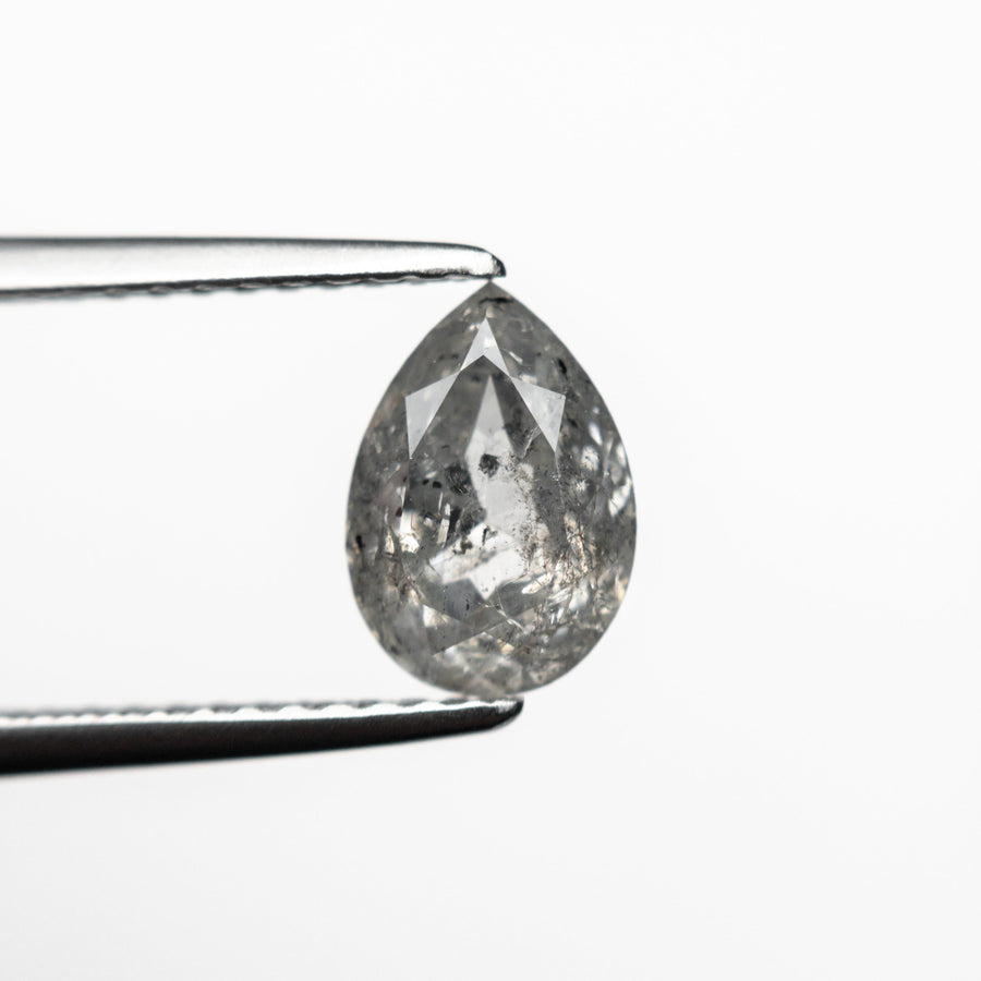 The 1.37ct 8.04x5.65x3.80mm Pear Double Cut 23834-45 by East London jeweller Rachel Boston | Discover our collections of unique and timeless engagement rings, wedding rings, and modern fine jewellery. - Rachel Boston Jewellery
