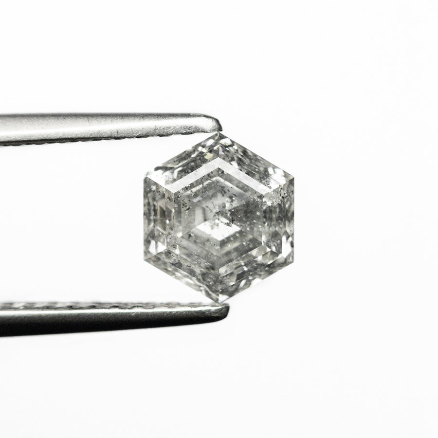The 1.17ct 6.57x5.63x4.06mm Hexagon Step Cut 🇨🇦 24062-01 by East London jeweller Rachel Boston | Discover our collections of unique and timeless engagement rings, wedding rings, and modern fine jewellery. - Rachel Boston Jewellery