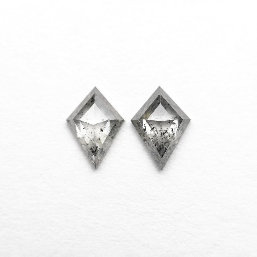 The 0.40cttw 2pc 5.40x3.82x1.57mm 5.46x3.89x1.80mm Kite Rosecut Matching Pair 24494-01 by East London jeweller Rachel Boston | Discover our collections of unique and timeless engagement rings, wedding rings, and modern fine jewellery. - Rachel Boston Jewellery