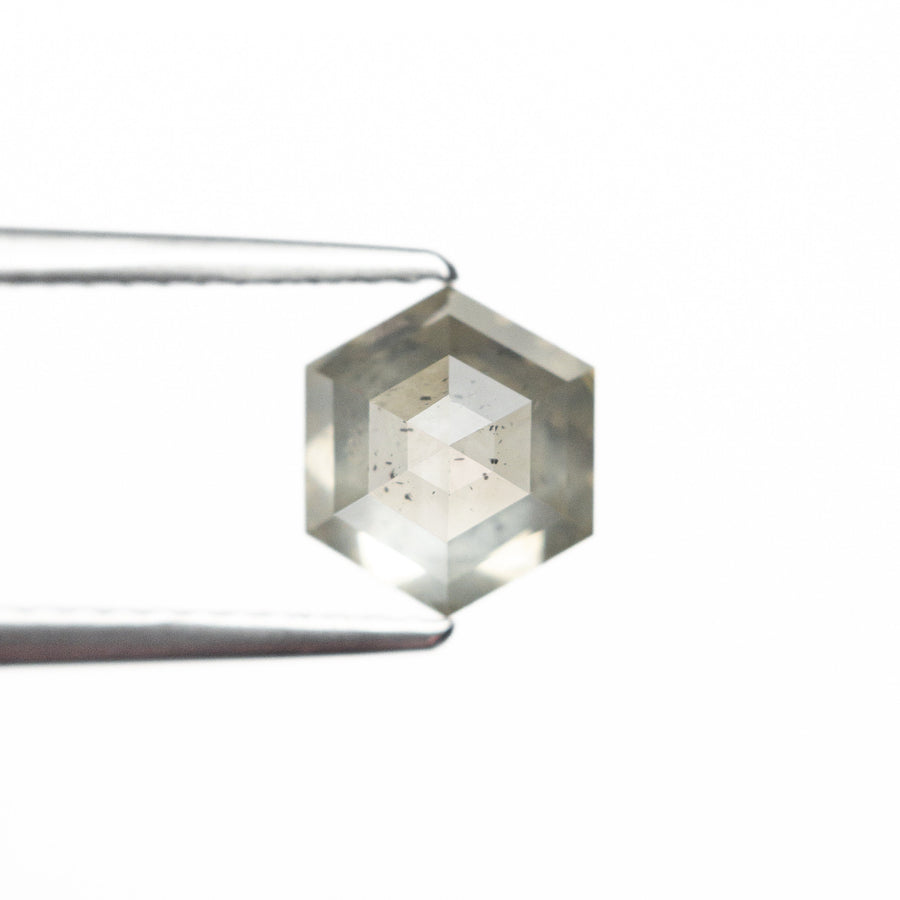 The 1.59ct 7.54x6.54x4.31mm Hexagon Step Cut 25455-10 by East London jeweller Rachel Boston | Discover our collections of unique and timeless engagement rings, wedding rings, and modern fine jewellery. - Rachel Boston Jewellery