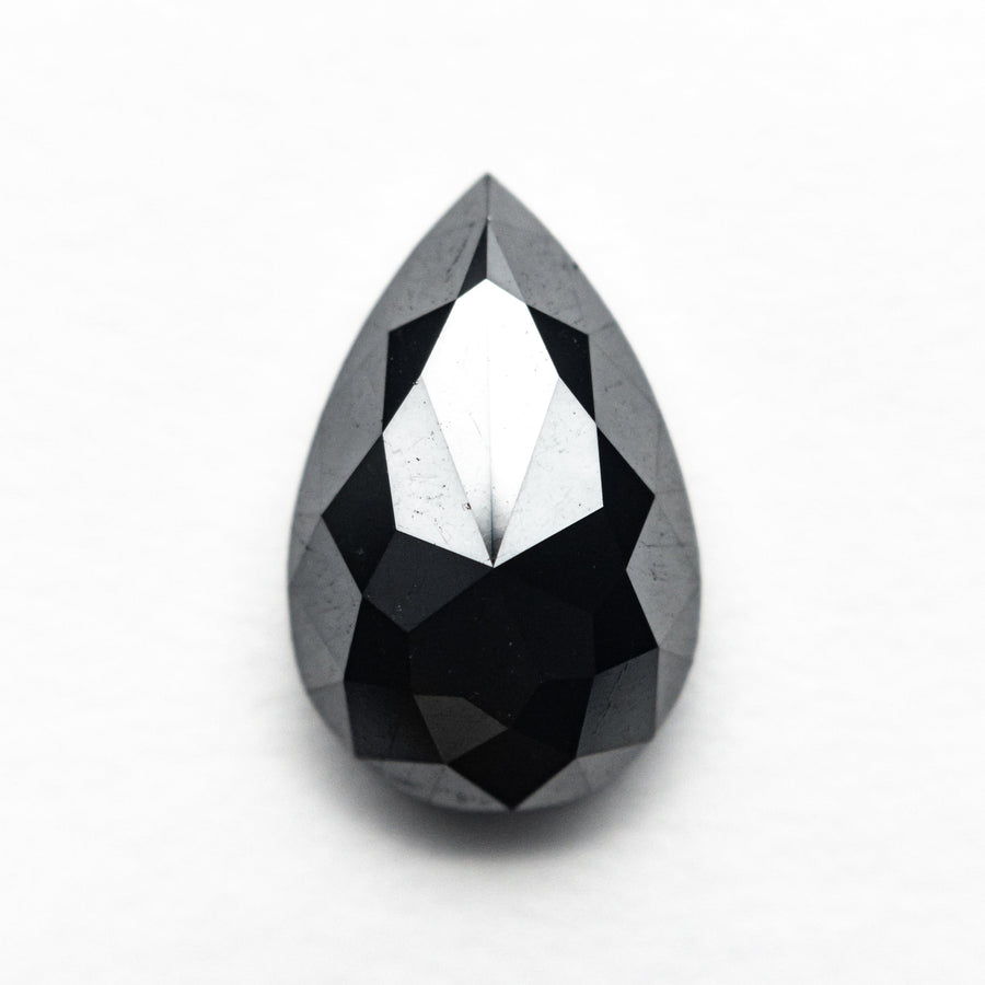 The 3.18ct 11.67x7.62x4.16mm Pear Double Cut 25469-17 by East London jeweller Rachel Boston | Discover our collections of unique and timeless engagement rings, wedding rings, and modern fine jewellery. - Rachel Boston Jewellery