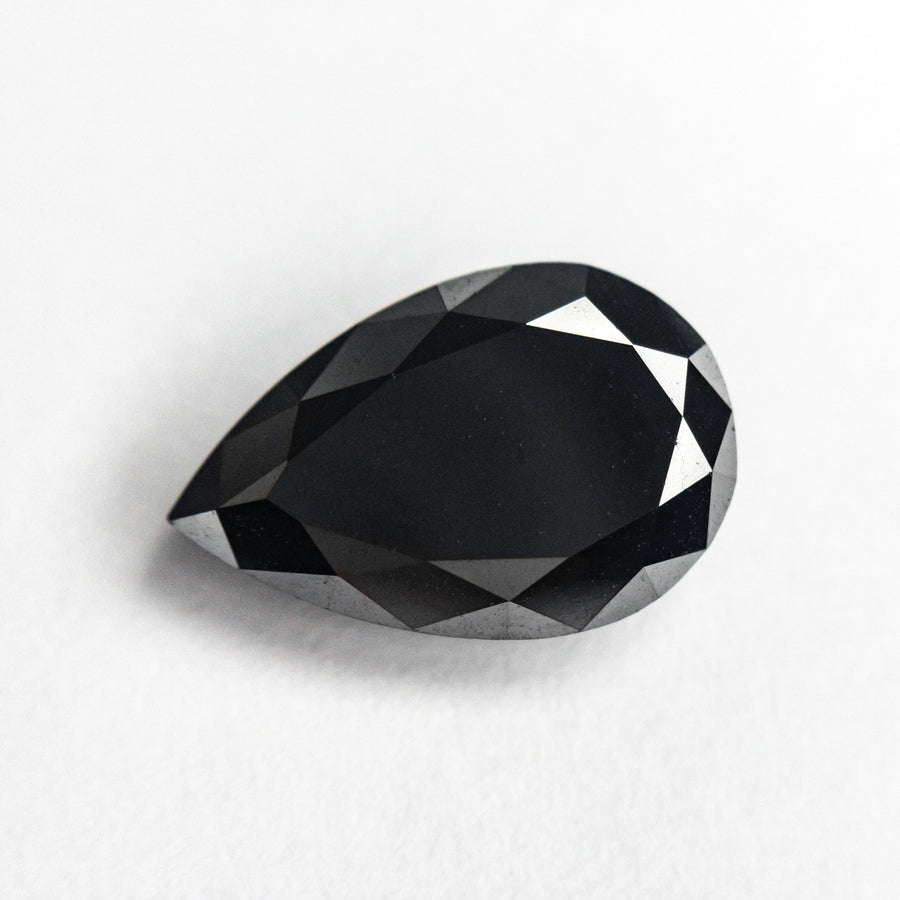 The 3.18ct 11.67x7.62x4.16mm Pear Double Cut 25469-17 by East London jeweller Rachel Boston | Discover our collections of unique and timeless engagement rings, wedding rings, and modern fine jewellery. - Rachel Boston Jewellery