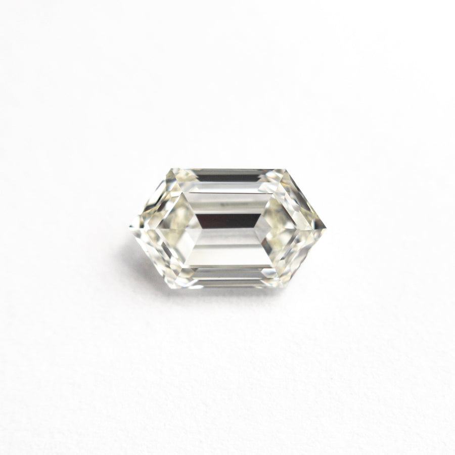 The 1.00ct 7.97x4.86x3.09mm GIA Internally Flawless K Hexagon Step Cut 25803-06 by East London jeweller Rachel Boston | Discover our collections of unique and timeless engagement rings, wedding rings, and modern fine jewellery. - Rachel Boston Jewellery