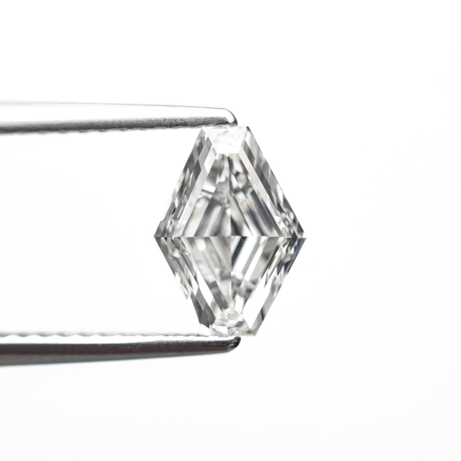 The 1.59ct 8.58x6.30x4.10mm GIA VS2 E Hexagon Step Cut 25908-01 by East London jeweller Rachel Boston | Discover our collections of unique and timeless engagement rings, wedding rings, and modern fine jewellery. - Rachel Boston Jewellery