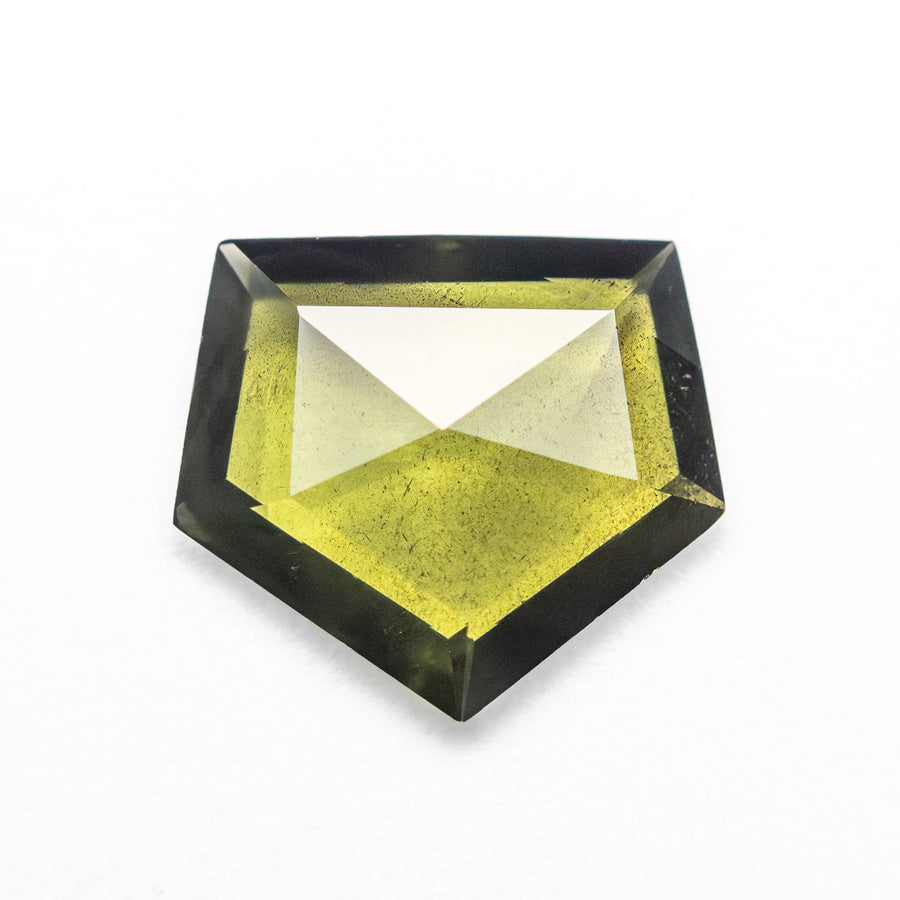 The 1.92ct 10.16x9.10x2.13mm Pentagon Rosecut Sapphire 26327-17 by East London jeweller Rachel Boston | Discover our collections of unique and timeless engagement rings, wedding rings, and modern fine jewellery. - Rachel Boston Jewellery