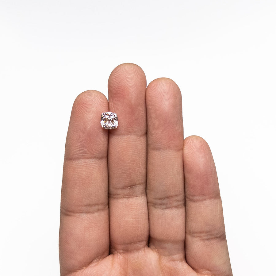 The 1.51ct 6.67x6.49x4.47mm VS2 N Modern Antique Old Mine Cut 🇨🇦 26824-01 by East London jeweller Rachel Boston | Discover our collections of unique and timeless engagement rings, wedding rings, and modern fine jewellery. - Rachel Boston Jewellery