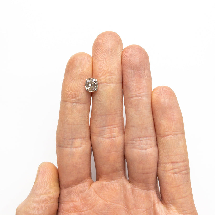 The 2.00ct 7.03x6.97x5.13mm Modern Antique Old Mine Cut 🇨🇦 26838-01 by East London jeweller Rachel Boston | Discover our collections of unique and timeless engagement rings, wedding rings, and modern fine jewellery. - Rachel Boston Jewellery