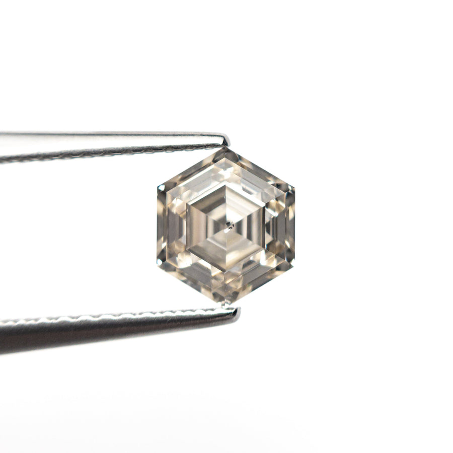 The 1.11ct 6.61x5.76x3.90mm SI2 O-P Hexagon Step Cut 🇨🇦 26849-01 by East London jeweller Rachel Boston | Discover our collections of unique and timeless engagement rings, wedding rings, and modern fine jewellery. - Rachel Boston Jewellery