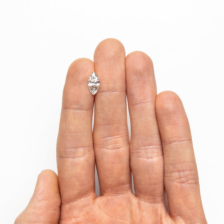 The 1.51ct 11.74x5.85x3.74mm SI1 L Marquise Brilliant 🇨🇦 27084-01 by East London jeweller Rachel Boston | Discover our collections of unique and timeless engagement rings, wedding rings, and modern fine jewellery. - Rachel Boston Jewellery