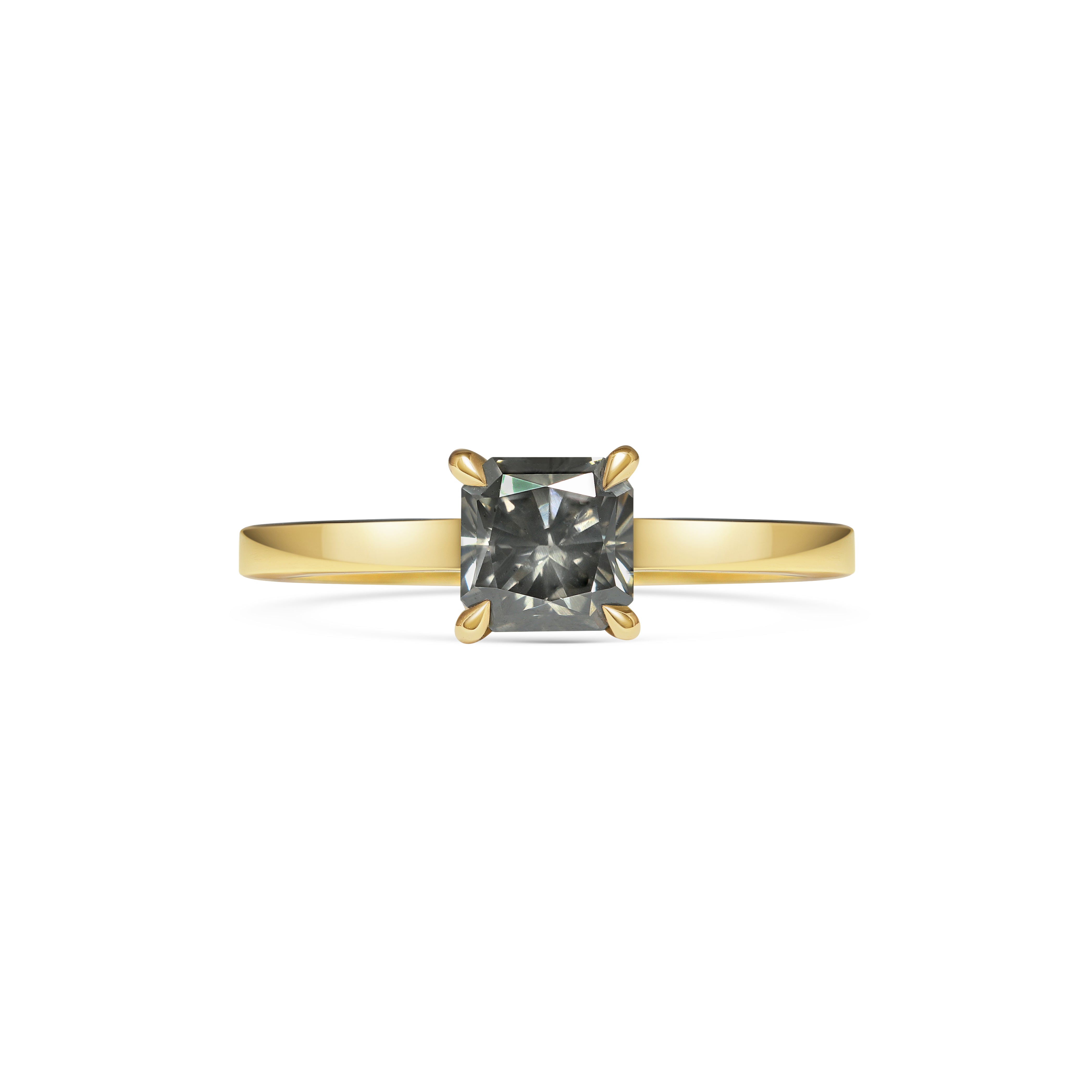 The Umbriel Ring by East London jeweller Rachel Boston | Discover our collections of unique and timeless engagement rings, wedding rings, and modern fine jewellery.