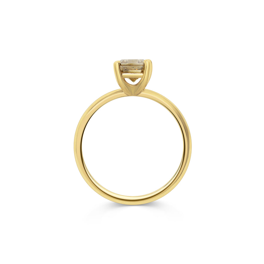 The X - Aitne Ring by East London jeweller Rachel Boston | Discover our collections of unique and timeless engagement rings, wedding rings, and modern fine jewellery. - Rachel Boston Jewellery
