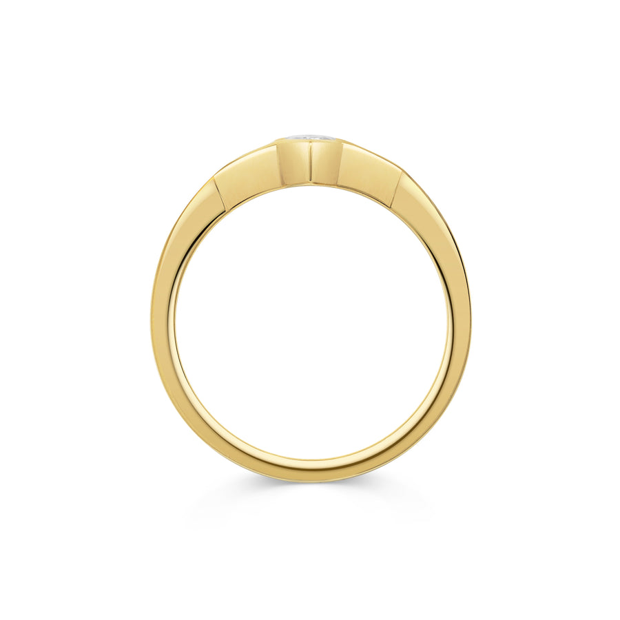 The Mia Ring by East London jeweller Rachel Boston | Discover our collections of unique and timeless engagement rings, wedding rings, and modern fine jewellery. - Rachel Boston Jewellery