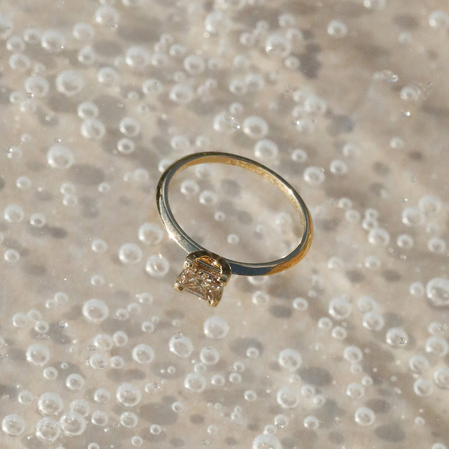 The X-Avenay Ring by East London jeweller Rachel Boston | Discover our collections of unique and timeless engagement rings, wedding rings, and modern fine jewellery. - Rachel Boston Jewellery