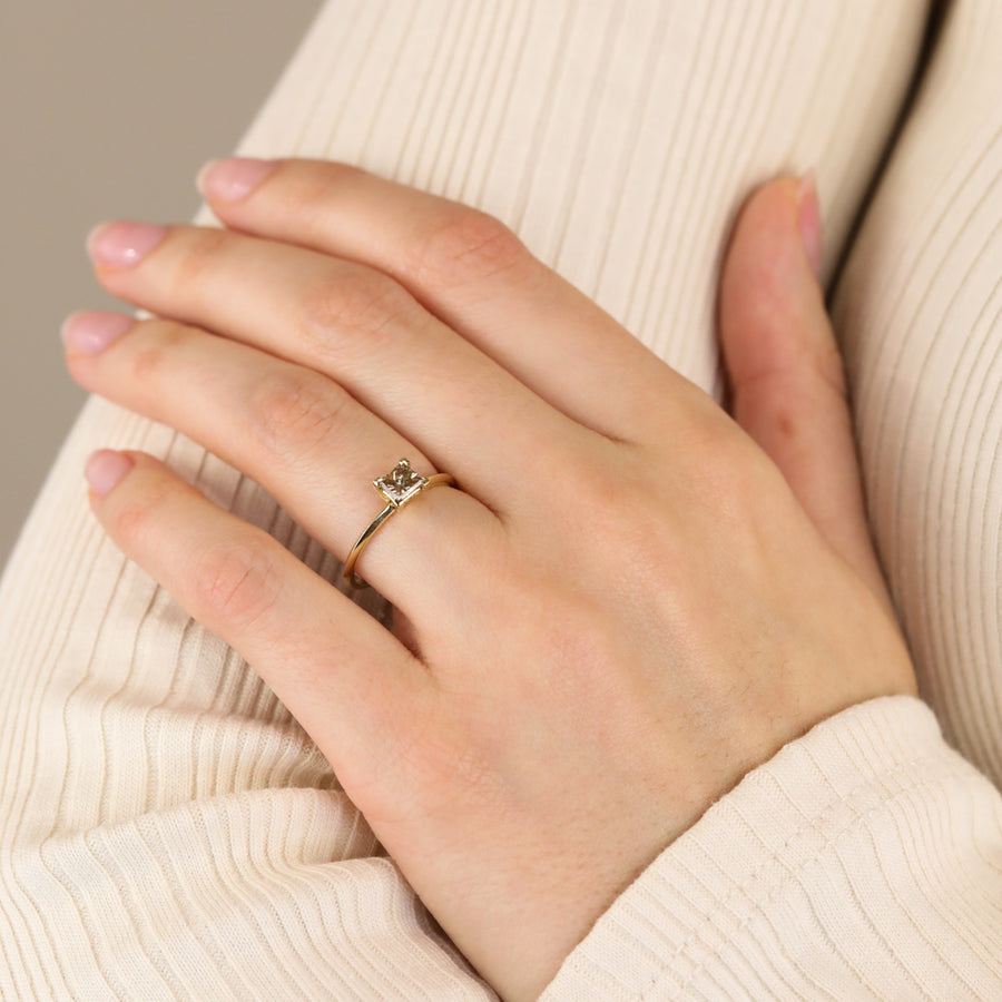 The X-Avenay Ring by East London jeweller Rachel Boston | Discover our collections of unique and timeless engagement rings, wedding rings, and modern fine jewellery. - Rachel Boston Jewellery
