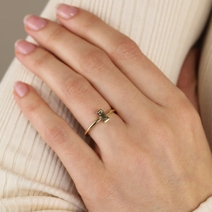 The X - Epine Ring by East London jeweller Rachel Boston | Discover our collections of unique and timeless engagement rings, wedding rings, and modern fine jewellery. - Rachel Boston Jewellery