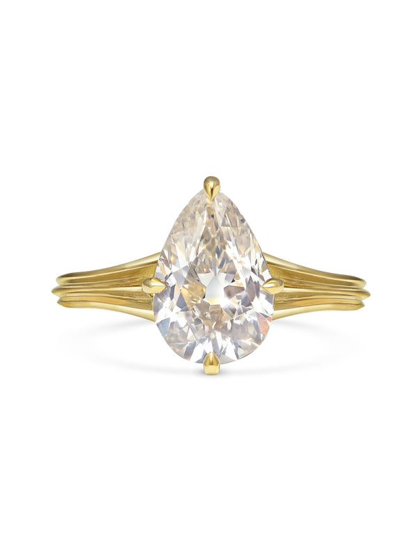 The LLEWELYN Ring by East London jeweller Rachel Boston | Discover our collections of unique and timeless engagement rings, wedding rings, and modern fine jewellery.