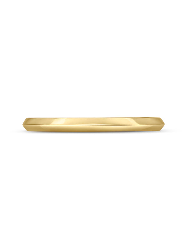 The Knife Edge Band - 1.7mm by East London jeweller Rachel Boston | Discover our collections of unique and timeless engagement rings, wedding rings, and modern fine jewellery.