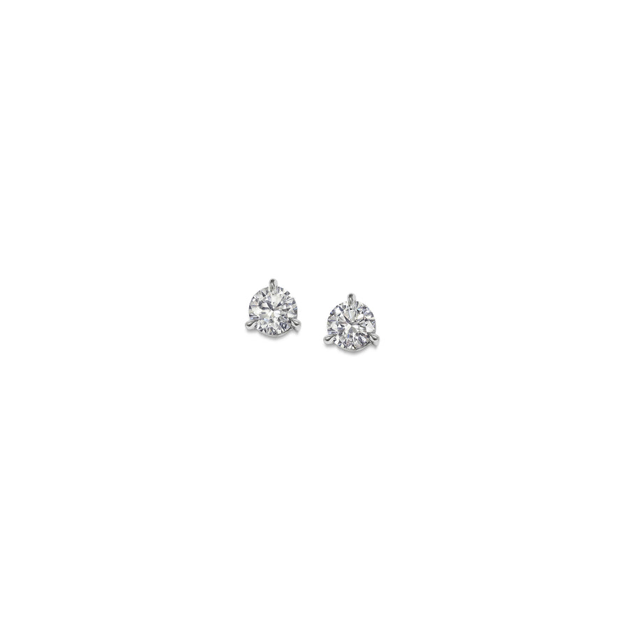The 3mm Round Diamond Stud Earrings by East London jeweller Rachel Boston | Discover our collections of unique and timeless engagement rings, wedding rings, and modern fine jewellery. - Rachel Boston Jewellery