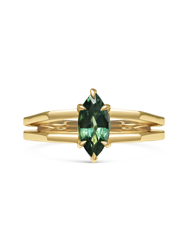 The Adira Ring by East London jeweller Rachel Boston | Discover our collections of unique and timeless engagement rings, wedding rings, and modern fine jewellery.