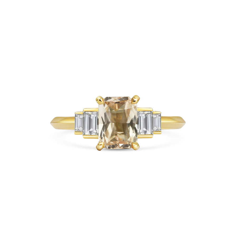 The X - Amacuro Ring by East London jeweller Rachel Boston | Discover our collections of unique and timeless engagement rings, wedding rings, and modern fine jewellery. - Rachel Boston Jewellery