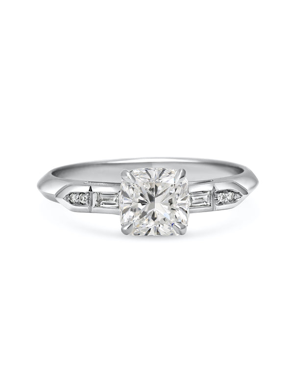 The Anita Ring by East London jeweller Rachel Boston | Discover our collections of unique and timeless engagement rings, wedding rings, and modern fine jewellery.