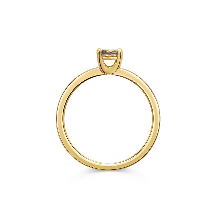 The X - Avize Ring by East London jeweller Rachel Boston | Discover our collections of unique and timeless engagement rings, wedding rings, and modern fine jewellery. - Rachel Boston Jewellery