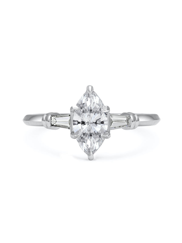 The Bette Ring - Marquise Cut by East London jeweller Rachel Boston | Discover our collections of unique and timeless engagement rings, wedding rings, and modern fine jewellery.