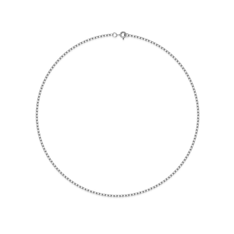 The Boston Angle Filed Chain by East London jeweller Rachel Boston | Discover our collections of unique and timeless engagement rings, wedding rings, and modern fine jewellery. - Rachel Boston Jewellery