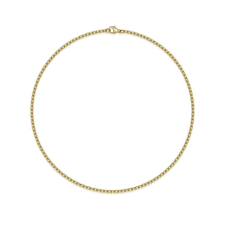 The Boston Filed Trace Chain by East London jeweller Rachel Boston | Discover our collections of unique and timeless engagement rings, wedding rings, and modern fine jewellery. - Rachel Boston Jewellery
