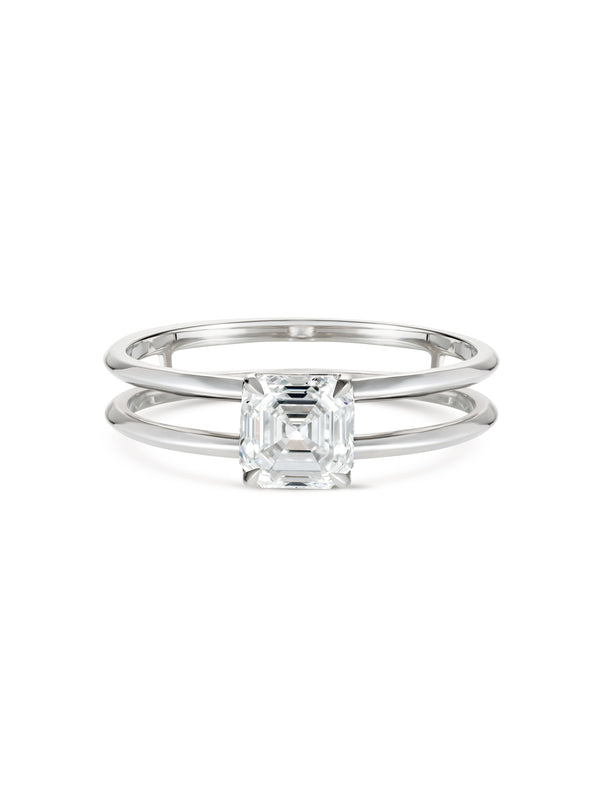 The Carina Ring by East London jeweller Rachel Boston | Discover our collections of unique and timeless engagement rings, wedding rings, and modern fine jewellery.