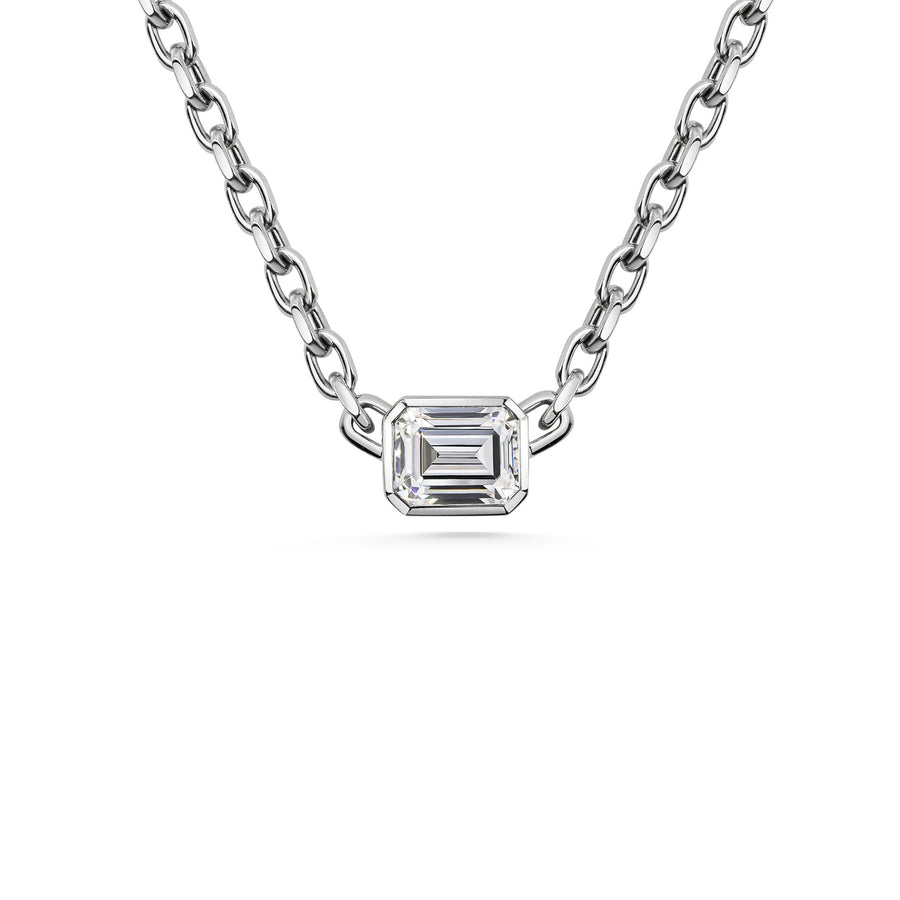 The Chunky Charm Pendant - East to West by East London jeweller Rachel Boston | Discover our collections of unique and timeless engagement rings, wedding rings, and modern fine jewellery. - Rachel Boston Jewellery