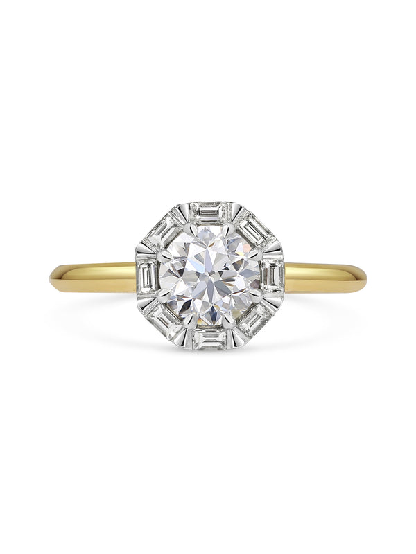 The Corvus Ring by East London jeweller Rachel Boston | Discover our collections of unique and timeless engagement rings, wedding rings, and modern fine jewellery.